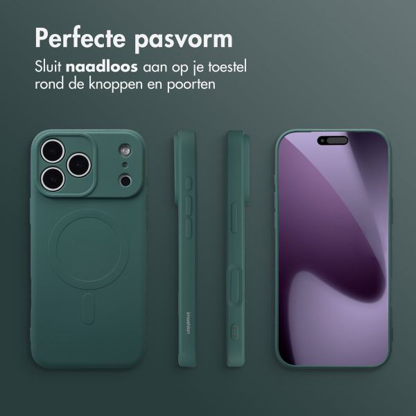 imoshion Color Backcover met MagSafe Apple iPhone 17 Pro Max - Donkergroen