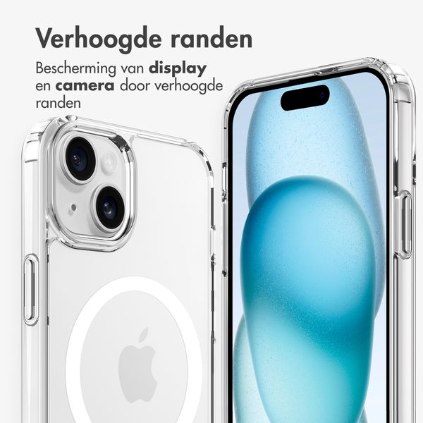 imoshion MagSafe Backcover met afneembaar koord Apple iPhone 15 - Transparant