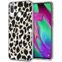 imoshion Design hoesje Samsung Galaxy A20e - Luipaard / Zwart