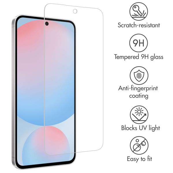 Accezz Tempered Glass Screen Protector 2-pack Samsung Galaxy S26 FE / S25 FE