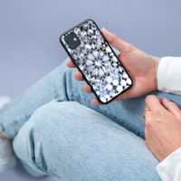 imoshion Design hoesje iPhone 12 (Pro) - Grafisch - Zilver Bling