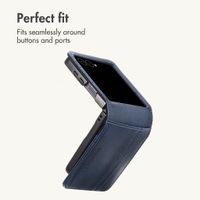 imoshion Luxury Bookcase Samsung Galaxy Z Flip 8 - Dark Blue