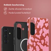 Selencia Vivid Backcover met MagSafe Samsung Galaxy S25 - Moo’d Blush Pink