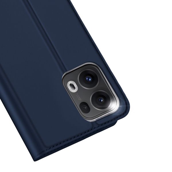 Dux Ducis Slim Softcase Bookcase Oppo Reno 13 Pro - Donkerblauw