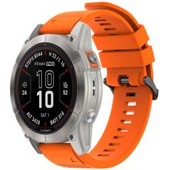 imoshion QuickFit® Siliconen bandje voor Garmin Watch | 26 mm aansluiting - Oranje