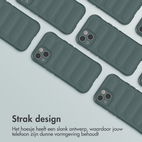 imoshion EasyGrip Backcover iPhone 14 - Donkergroen