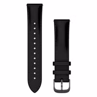 Garmin Leren bandje  - Garmin 20 mm aansluiting - Zwart