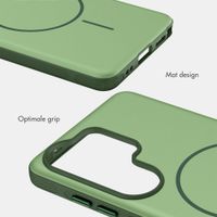 imoshion Color Backcover met Thin MagSafe Ring Samsung Galaxy S26 Ultra - Donkergroen