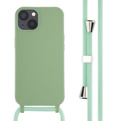 imoshion Silicone Case with Strap Apple iPhone 13 - Green