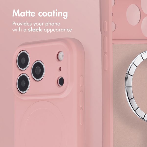 imoshion Colour Case with MagSafe Apple iPhone 18 Pro / 17 Pro - Light Pink