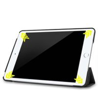imoshion Trifold Bookcase Apple iPad Mini 5 (2019) / Mini 4 (2015) - Zwart
