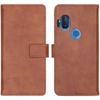 imoshion Luxe Bookcase Motorola One Hyper - Bruin