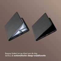 Selencia Riva Bookcase Apple iPad Air 11 inch (2025) M3 / (2024) M2 / Air 5 (2022) / Air 4 (2020) - Zwart