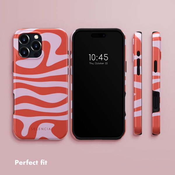 Selencia Vivid Back Cover with MagSafe Apple iPhone 16 Pro Max - Dream Swirl Pink