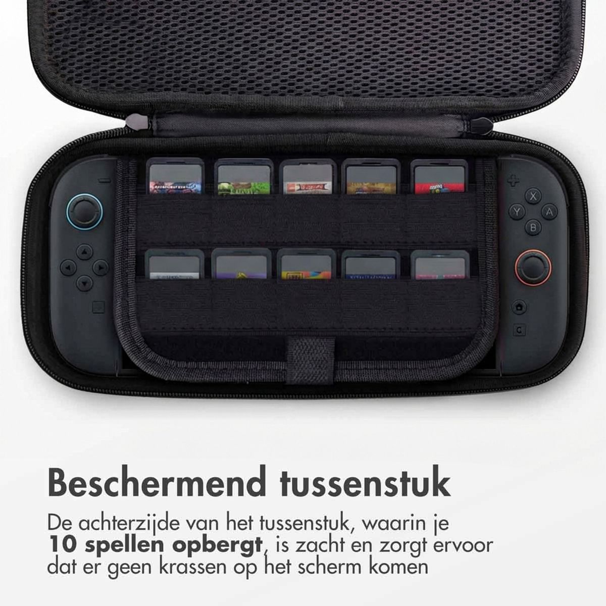 imoshion Nintendo Switch 2 Case met ritsvak - Hoes Nintendo Switch