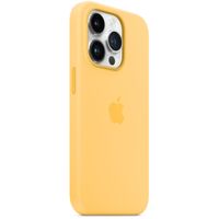 Apple Silicone Back Cover with MagSafe Apple iPhone 14 Pro - Sunglow