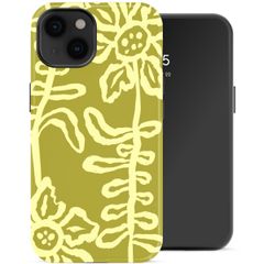 Selencia Vivid Backcover met MagSafe Apple iPhone 14 - Chalky Bloom