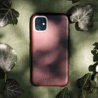 Selencia Gaia Slang Backcover Apple iPhone 13 Pro - Donkerrood