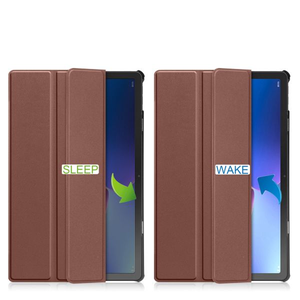 imoshion Trifold Bookcase Lenovo Tab M10 Plus (3rd gen) - Bruin