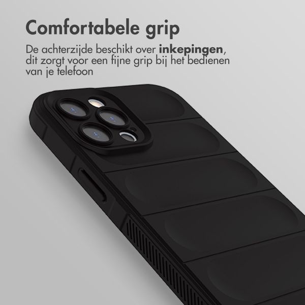 imoshion EasyGrip Backcover iPhone 12 Pro Max - Zwart