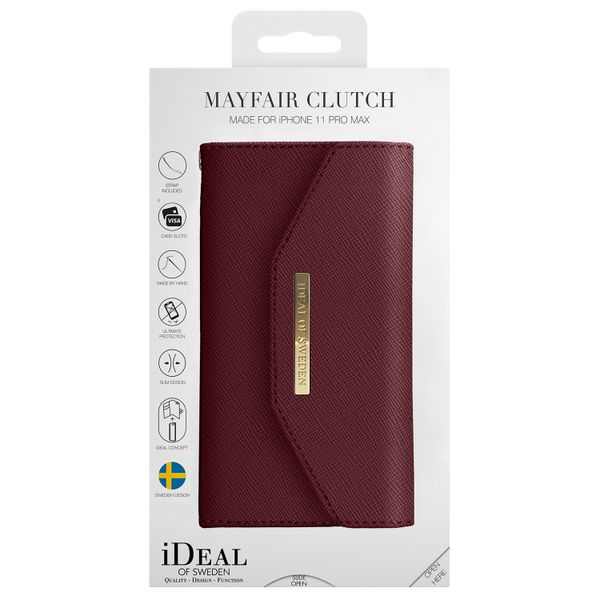 iDeal of Sweden Mayfair Clutch iPhone 11 Pro Max - Rood