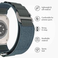 imoshion Nylon Alpine Band Apple Watch | 38/40/41/42 mm - Blue