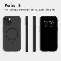 imoshion Colour Case with Thin MagSafe Ring Apple iPhone 14 / 13 - Black