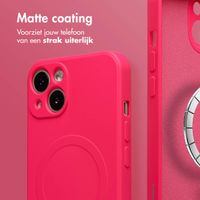 imoshion Color Backcover met MagSafe Apple iPhone 15 - Neon Pink