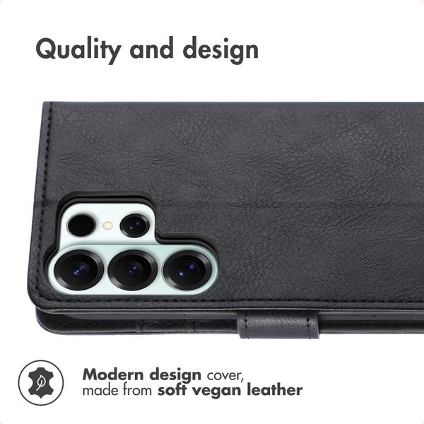 imoshion Luxury Bookcase Samsung Galaxy S26 Ultra - Black