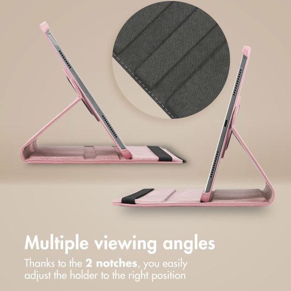 imoshion 360° Rotating Case Apple iPad Air 13 inch (2026) M4 / (2025) M3 / (2024) M2 - Pink