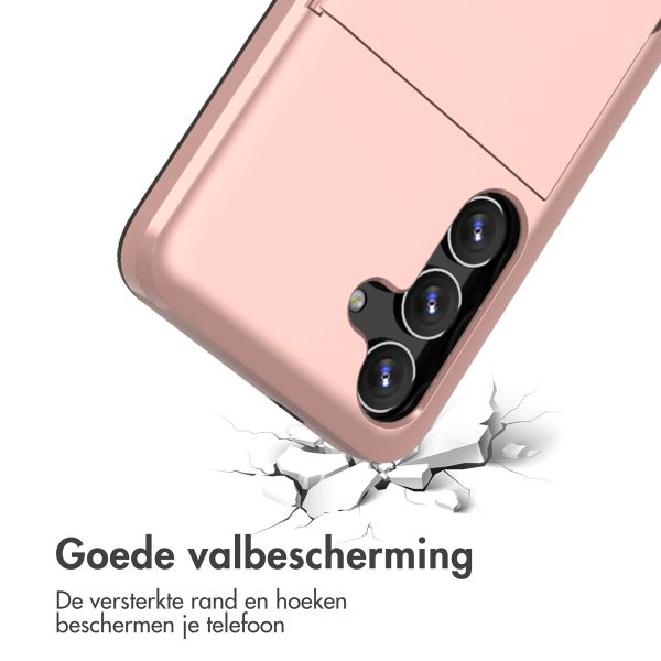 imoshion Backcover met pasjeshouder Samsung Galaxy S24 - Rosé Goud