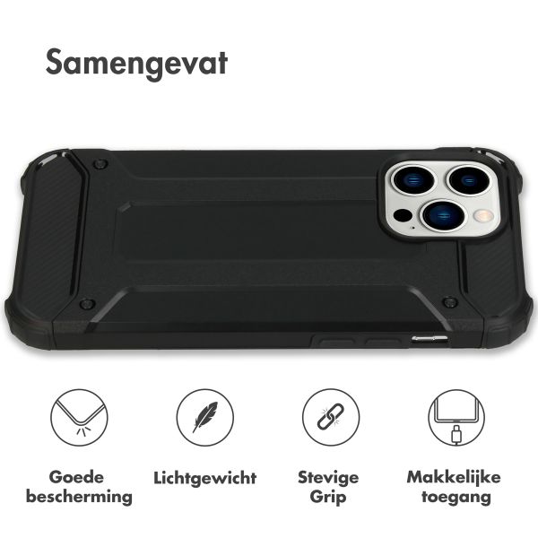 imoshion Rugged Xtreme Backcover iPhone 14 Pro Max - Zwart