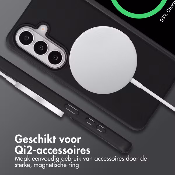 imoshion Color Backcover met afneembaar koord met MagSafe Samsung Galaxy S26 - Zwart