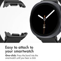 imoshion Milanese magnetic band Samsung Galaxy Watch 9 (40/44mm) / Watch 8 (40/44mm) / Classic (46mm) - Black