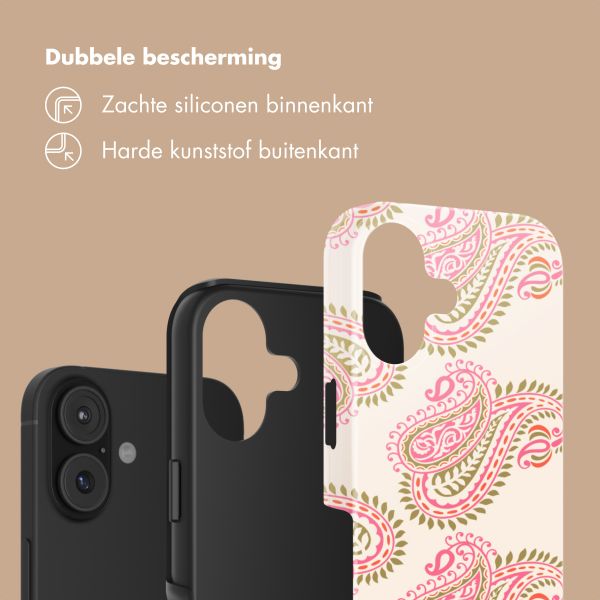 Selencia Vivid Backcover Apple iPhone 17 - Paisley Blush