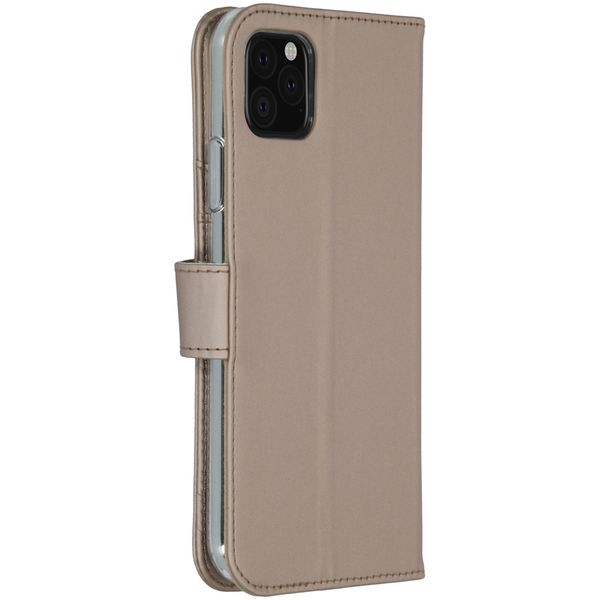 Accezz Wallet Softcase Bookcase Apple iPhone 11 Pro Max - Goud