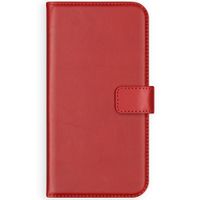 Selencia Echt Leren Bookcase Samsung Galaxy A42 - Rood