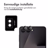 imoshion Camera Protector Glas 2 Pack Samsung Galaxy Z Flip 7 - Zwart