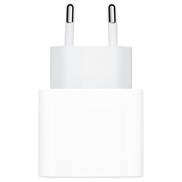 Apple Originele USB-C Power Adapter 20 watt + Originele USB-C naar USB-C oplaadkabel - 1 meter - Wit