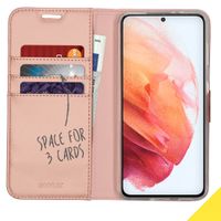 Accezz Wallet Softcase Bookcase Samsung Galaxy S21 Plus - Rosé Goud