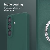 imoshion Colour Back Cover with MagSafe Samsung Galaxy S26 FE - Dark Green