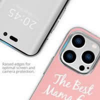 Ontwerp je eigen Apple iPhone 14 Pro gel hoesje - Transparant