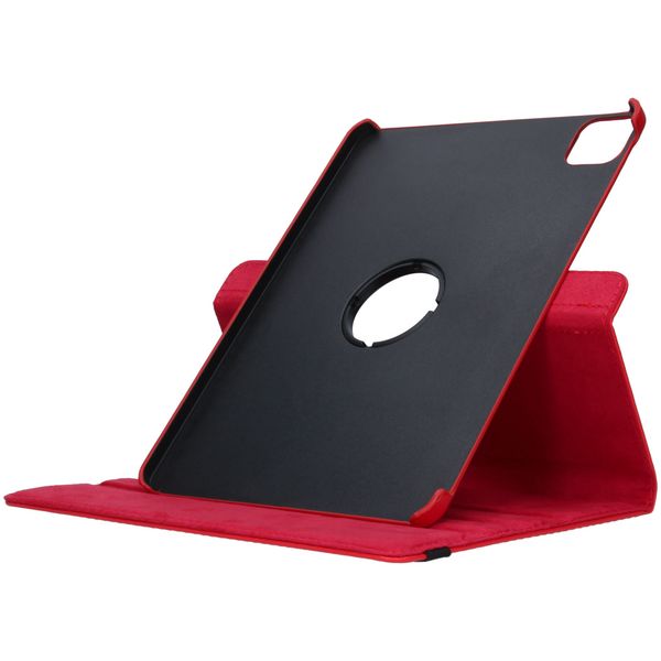 imoshion 360° draaibare Bookcase iPad Air 11 inch (2024) M2 / Air 5 (2022) / Air 4 (2020) / Pro 11 (2020/2018) - Rood