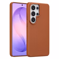 Accezz MagSafe Leather Backcover Samsung Galaxy S26 Ultra - Sienna Brown