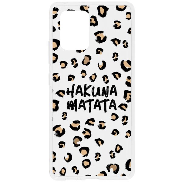 Design Backcover Samsung Galaxy S10 Lite - Hakuna Matata