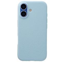 imoshion Texture Backcover Apple iPhone 16 - Lichtblauw
