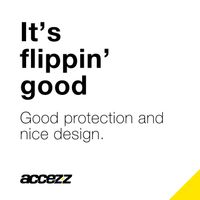 Accezz Flipcase Samsung Galaxy S8 - Zwart