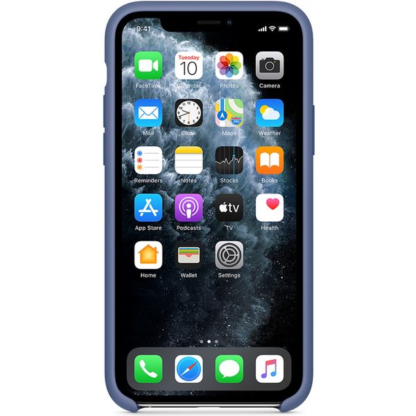 Apple Silicone Backcover Apple iPhone 11 Pro - Linen Blue