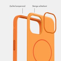 imoshion Color Backcover met Thin MagSafe Ring Apple iPhone 14 / 13 - Oranje