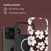 Selencia Vivid Back Cover with MagSafe Apple iPhone 17 Pro - Choco Flower Pop